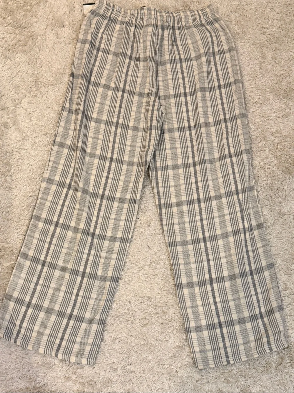 NWT Nautica Gray Plaid Men’s Lounge Pants - XL